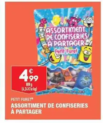 ALDI Assortiment De Confiseries à Partager Petit Furet offre