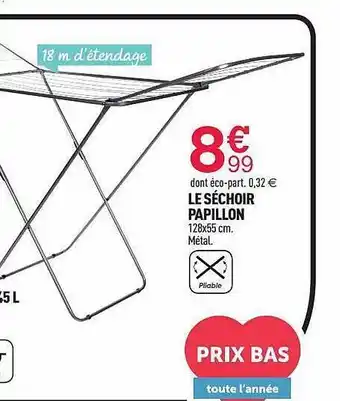 Centrakor Le Séchoir Papillon offre