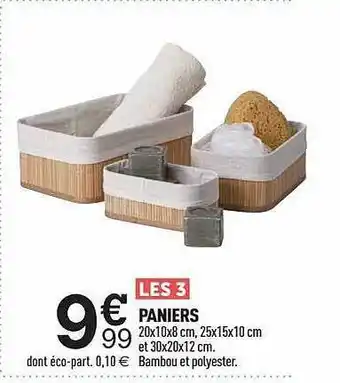 Paniers