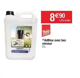 Cora x Carrefour Adblue Avec Bec Verseur Théo offre