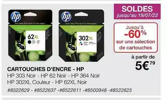 Cartouches D'encre - Hp