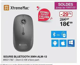 Costco Souris Bluetooth Xwh-alm-13 Xtreme Mac offre