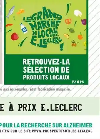 E.Leclerc Produits Locaux offre