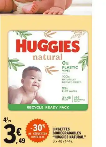 E.Leclerc Lingettes Biodégradables offre