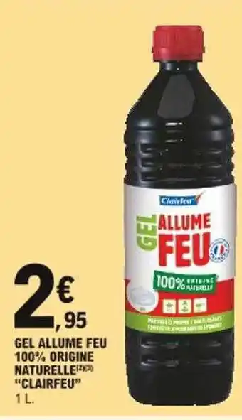 Gel Allume Feu 100% Origine Naturelle
