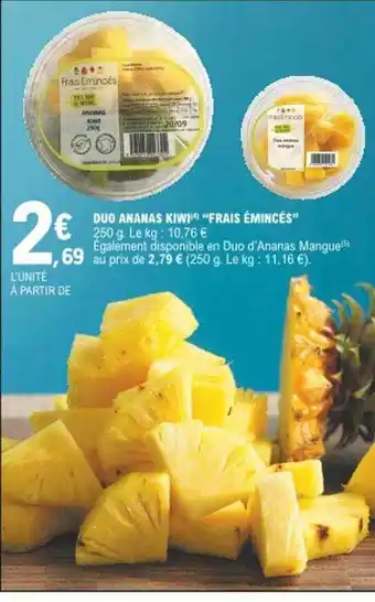 E.Leclerc Duo Ananas Kiwi offre
