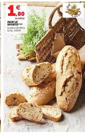 Hyper U Pain Le Sportif offre