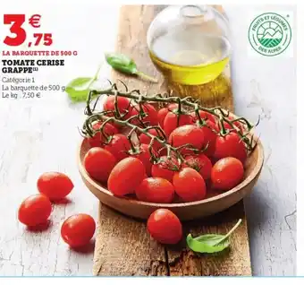 Hyper U Tomate Cerise Grappe offre