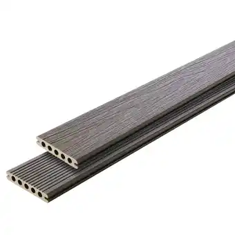 Brico Dépôt Lame de terrasse composite "hudson" offre