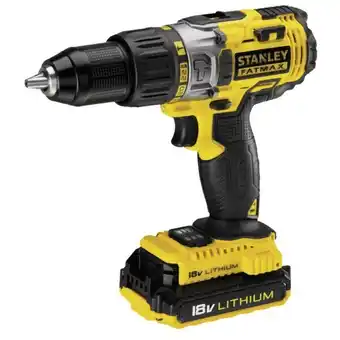 Brico Dépôt Perceuse à percussion 18 v + 2 batteries 2 ah offre