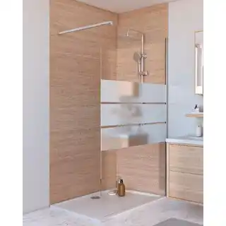 Brico Dépôt Paroi walk-in "beloya" l. 120 cm verre effet miroir offre