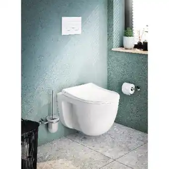 Brico Dépôt Ensemble bâti et cuvette wc suspendu "welline" offre
