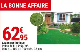Gamm vert Gazon synthétique offre