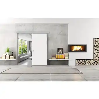 Brico Dépôt Kit porte coulissante avec bandeau offre