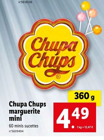 Chupa Chups Marguerite Mini