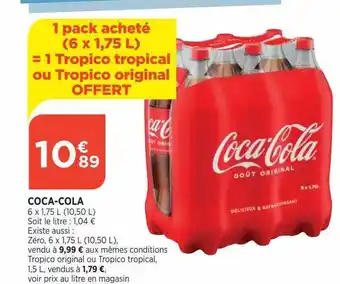 Bi1 Coca-cola offre