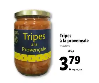 Lidl Tripes À La Provençale offre