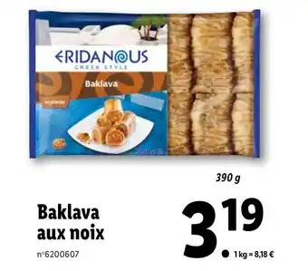 Baklava Aux Noix