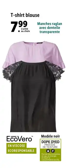 Lidl T-Shirt Blouse offre
