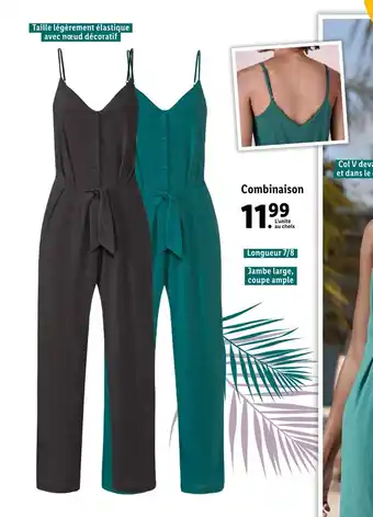 Lidl Combinaison offre