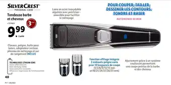 Lidl Tondeuse Barbe Et Cheveux offre