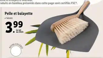 Lidl Pelle Et Balayette offre