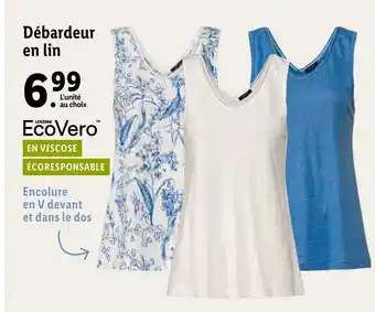 Lidl Débardeur En Lin offre