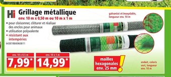 Norma Grillage Métallique offre