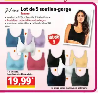 Norma Lot De 5 Soutien-Gorge offre