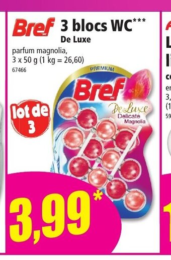 Norma 3 Blocs WC offre