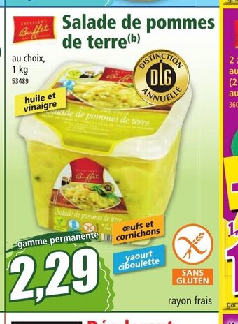 Norma Salade De Pommes De Terre offre