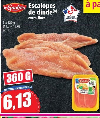 Norma Escalopes De Dinde offre