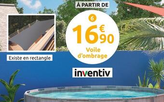 Mr Bricolage Inventiv voile d’ombrage primo offre