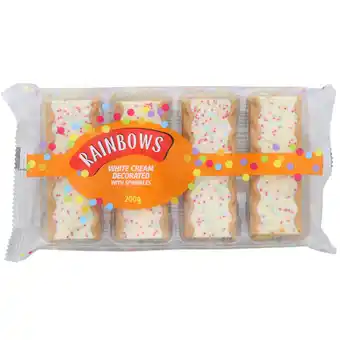 Action Biscuits confettis rainbows offre