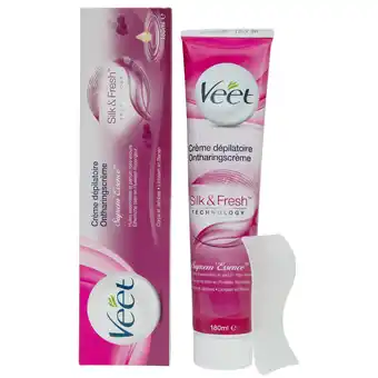 Action Crème dépilatoire suprem’ essence veet offre