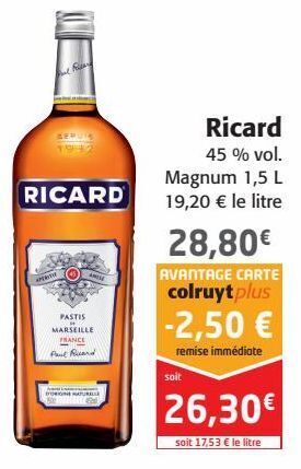Colruyt Ricard offre
