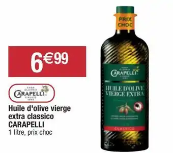 Huile d'olive extra vierge carapelli