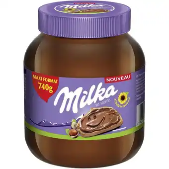Auchan Pâte à tartiner milka offre