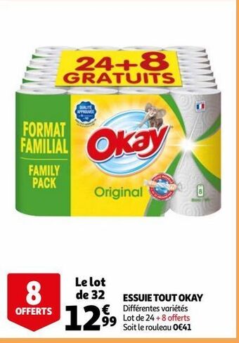 Auchan Essuie tout okay offre