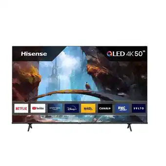 Auchan Tv qled hisense 50e77hq offre