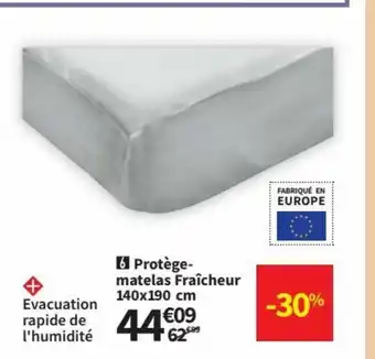 Protège-Matelas FraÎcheur 140 x 190 cm