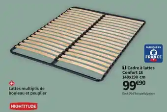 Cadre Ă Latters Confort 18 140 x 190 cm