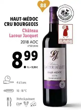 Lidl Haut-Médoc Cru Bourgeois offre