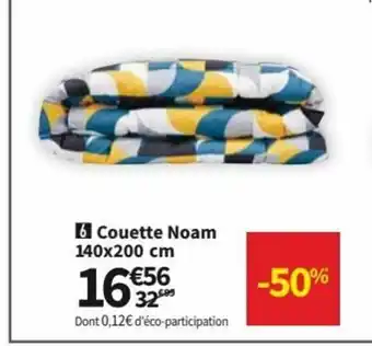 Conforama Couette Noam 140 x 200 cm offre