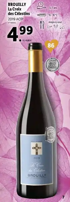 Lidl Brouilly La Croix des Célestins offre