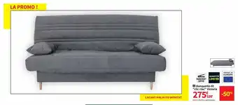Conforama Banquette-Lit "Clic Clac" Victoria offre