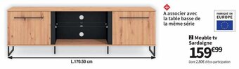 Conforama Meuble TV Sardaigne offre