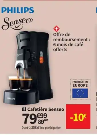 Conforama Cafetière Senseo offre
