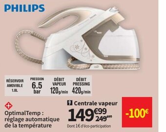 Conforama Centrale Vapeur offre