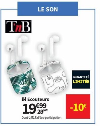 Conforama Ecouteurs offre